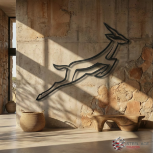 Springbok (Steel Wall Art)