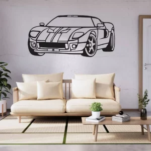 Ford GT40 45° (Steel Wall Art)
