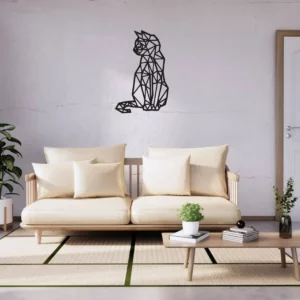 Still Cat (Steel Wall Art)
