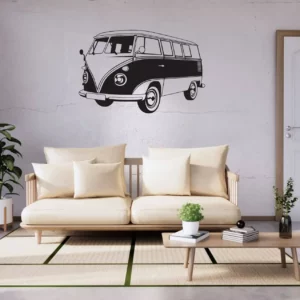 Volkswagen Type 2 45° (Steel Wall Art)